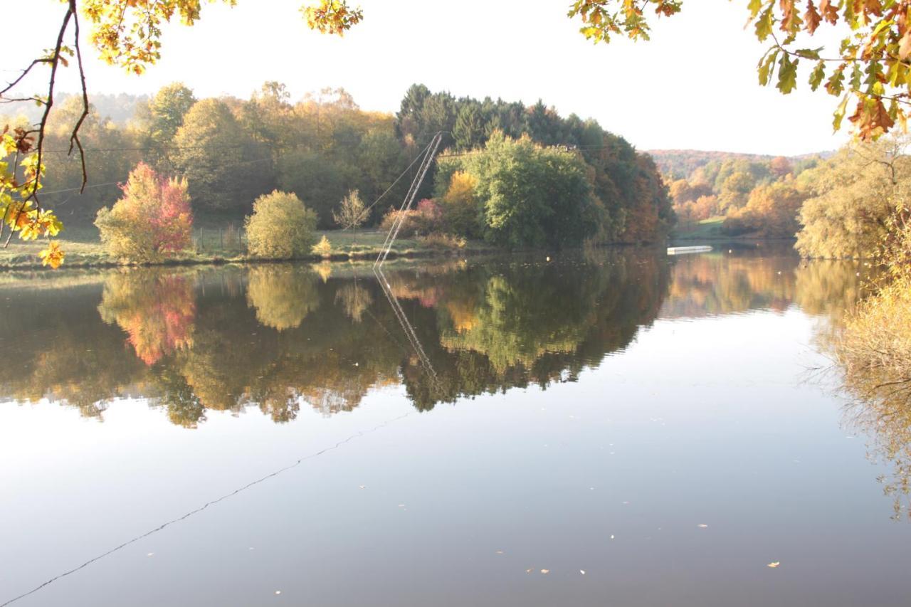 Ferienhaus "Baeren Ecke" Am See Im Bergland Kirchheim  Exteriér fotografie